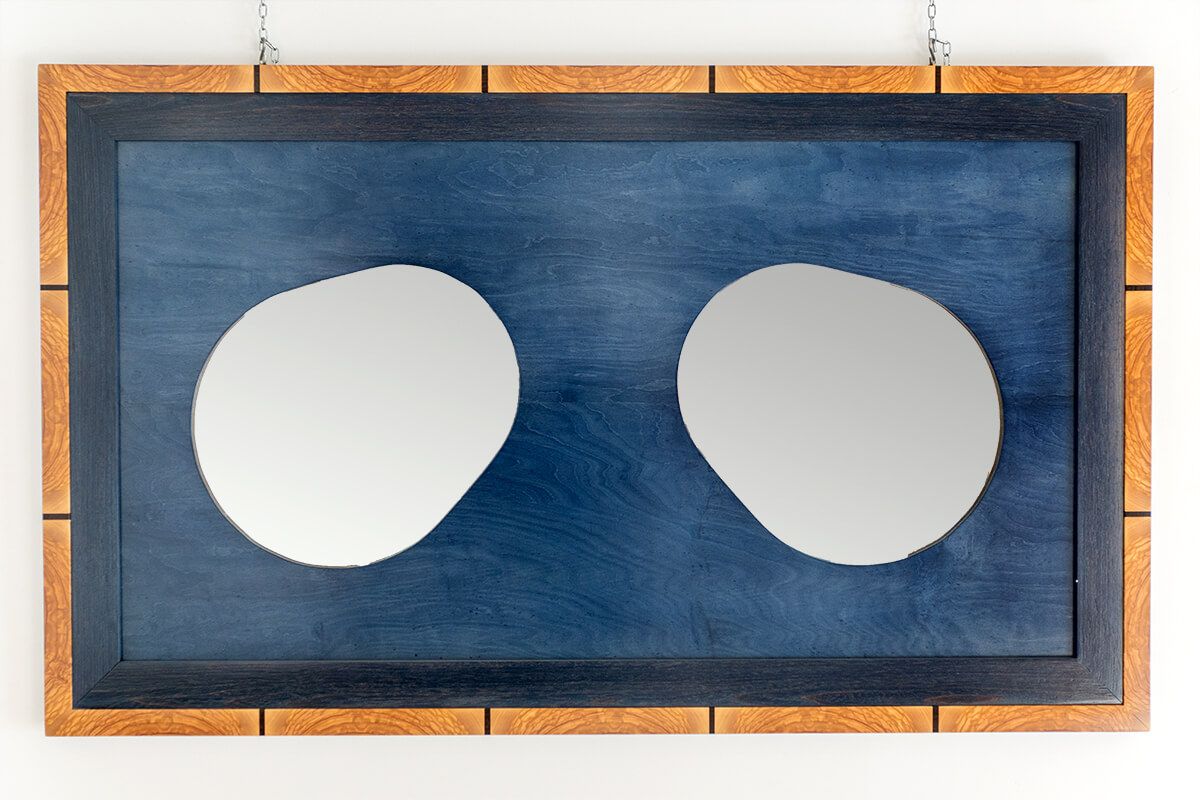 Specchiera Design - AS13 - 137 cm x 83 cm - immagine 2