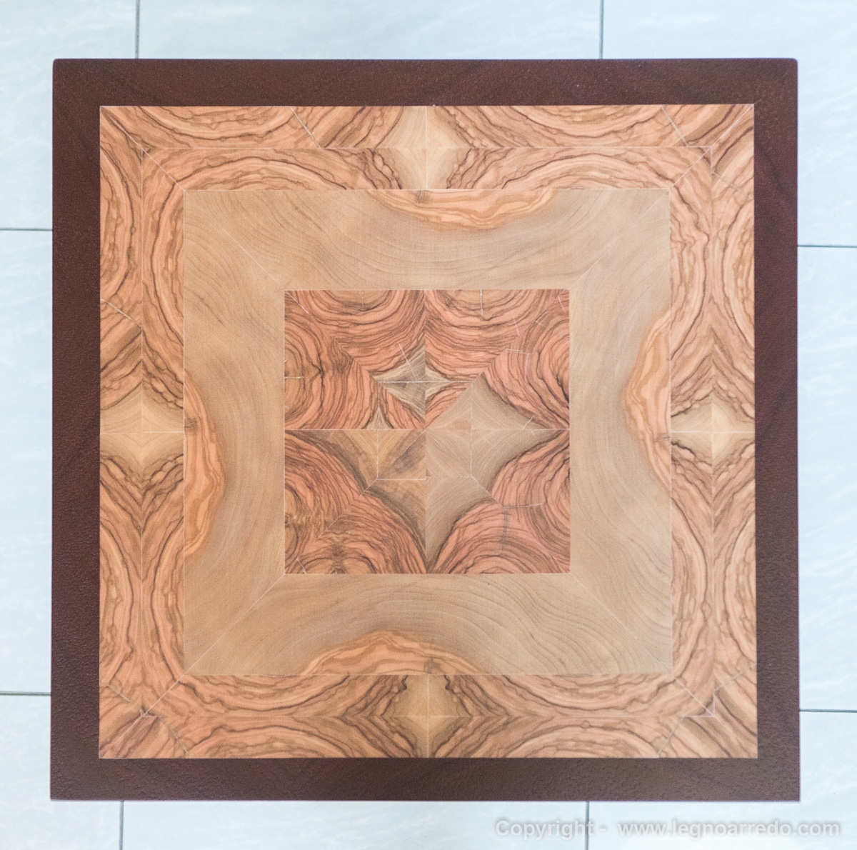 Tavolino Design - AT03 - 46 cm x 46 cm - immagine 3